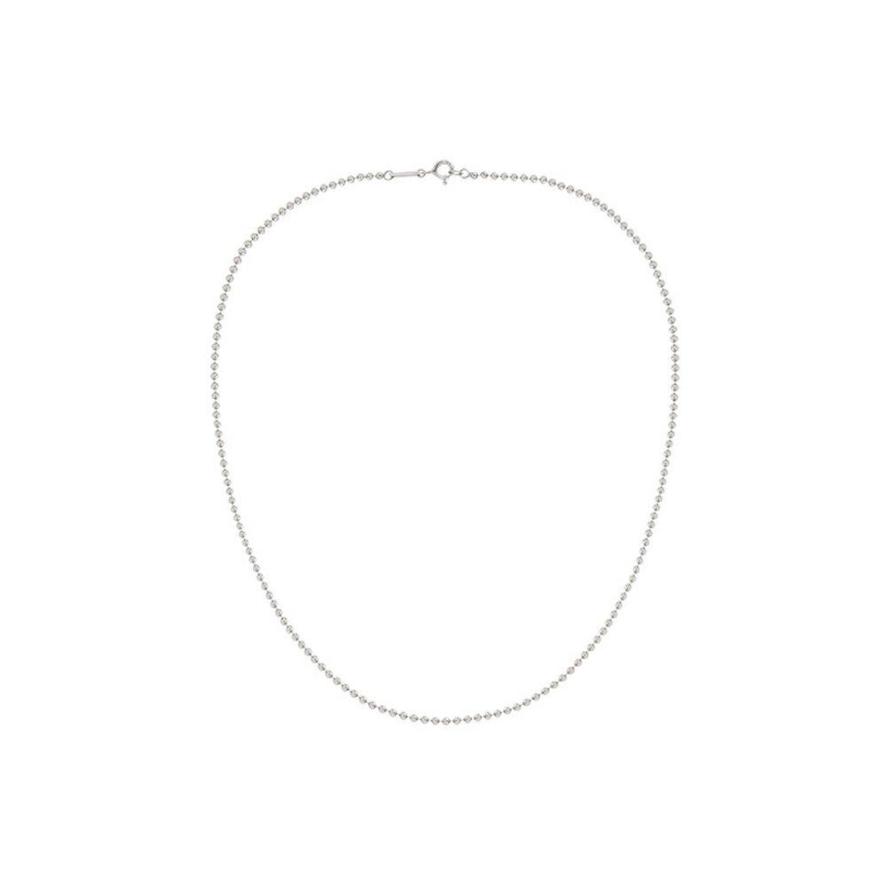 Bijou Cutted Ball Chain Necklace
