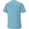 Mizuno Table Tennis Game Short JTTA Maui Size 2XL Shirt, Sleeve, U-Neck, Unisex, Moisture-Wicking, Quick-Drying, Certified, 82JAA111, Blue,