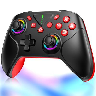 Innovative Switch 2 Compatible with Switch Double Hole Turbo Rapid Macro Back RGB 1000mAh Bluetooth Wireless Gyro HD Pro Compatible with All Switch