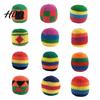 Footbag für Anfänger Häkeln Jonglierbälle Kinder Weiche Handgewebte Gestrickte Säcke Geschicklichkeitsaufbau Spaß Gleichgewicht Reflexe Koordination Verbessern Outdoor-Spiel &