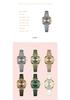 Curren 9079 Dames Casual Leren Band Horloge - Kleine Zeemeermin Editie