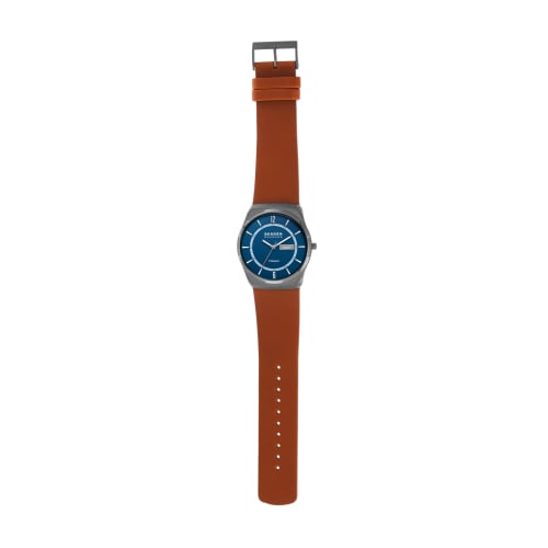 Skagen Men's MELBYE TITANIUM SKW6906 Watch, Brown