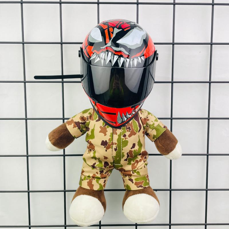 Mini helmet Five generations of Venom Home Ornaments Motorcycle Pendant Riding Decoration Trunk
