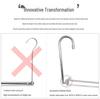 Aluminum & Stainless Steel No-Drill Balcony Window Clothes Drying Rack