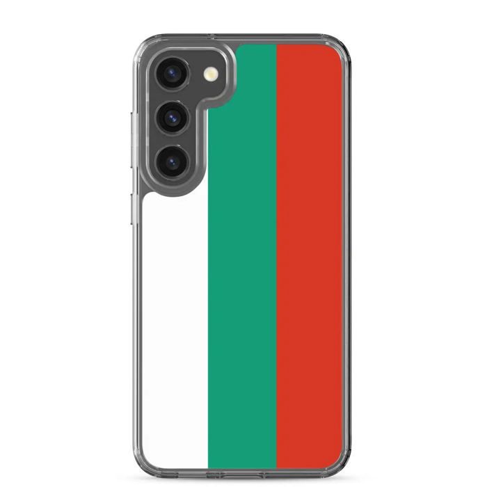 Coque Téléphone - Samsung - Galaxy S23 Ultra - Drapeau Bulgarie - Souple - Multicolore
