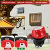 150A 100A Car Battery Disconnect Switch 12V-48V Battery Power Isolator Cut Off Switch for Auto Car RV ATV Boat Truck Vehicles