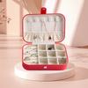 Portable Jewelry Box European Princess Travel Korean Hand Jewelry Jewelry Bag Earrings Ring Small Storage Box
