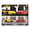 Hot Wheels Premium 2-Pack 2012 Corvette Z06 / 2003 Dodge Viper SRT-10 1/64 Scale (Yellow/Red)