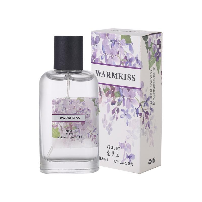 WARMKISS perfume floral and fruity fragrance fresh and light fragrance lasting green tea gardenia apple violet niche fragrance