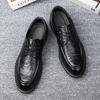 Spring New Men's Business Leather Shoes Leather Breathable Men's Casual Dress Dad Men's Shoes Shoes Single Shoes
