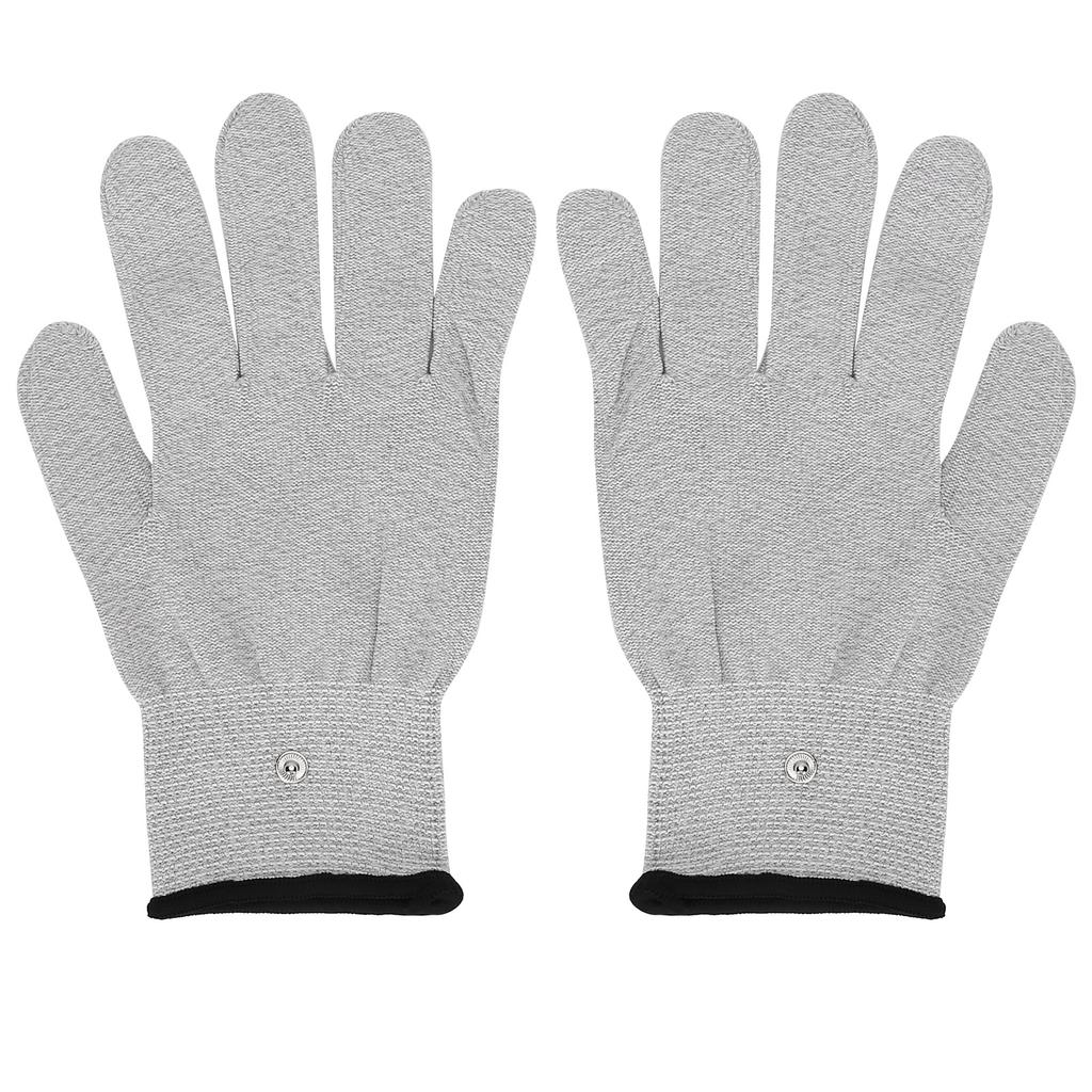 Electrotherapy Massager Conductive Gloves Electrode Gloves for TENS Machine Device