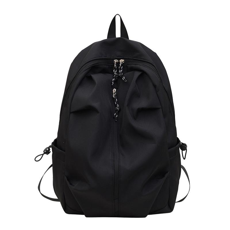 

Дорожный рюкзак Корейская версия Рюкзак для колледжа и работы Легкий рюкзак для компьютера чёрный