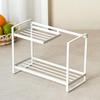 2-Tier Kitchen Shelf (22x9.5x16cm) White