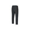 Fila Solid Color Straight Leg Sports Knit Casual Pants Men Bottoms Deep-Black A11M341614FBK