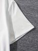 Herren Sommer Kurzarm T-Shirt mit Aufdruck und Rundhalsausschnitt, Geeignet für Outdoor-Aktivitäten, Lockere Passform