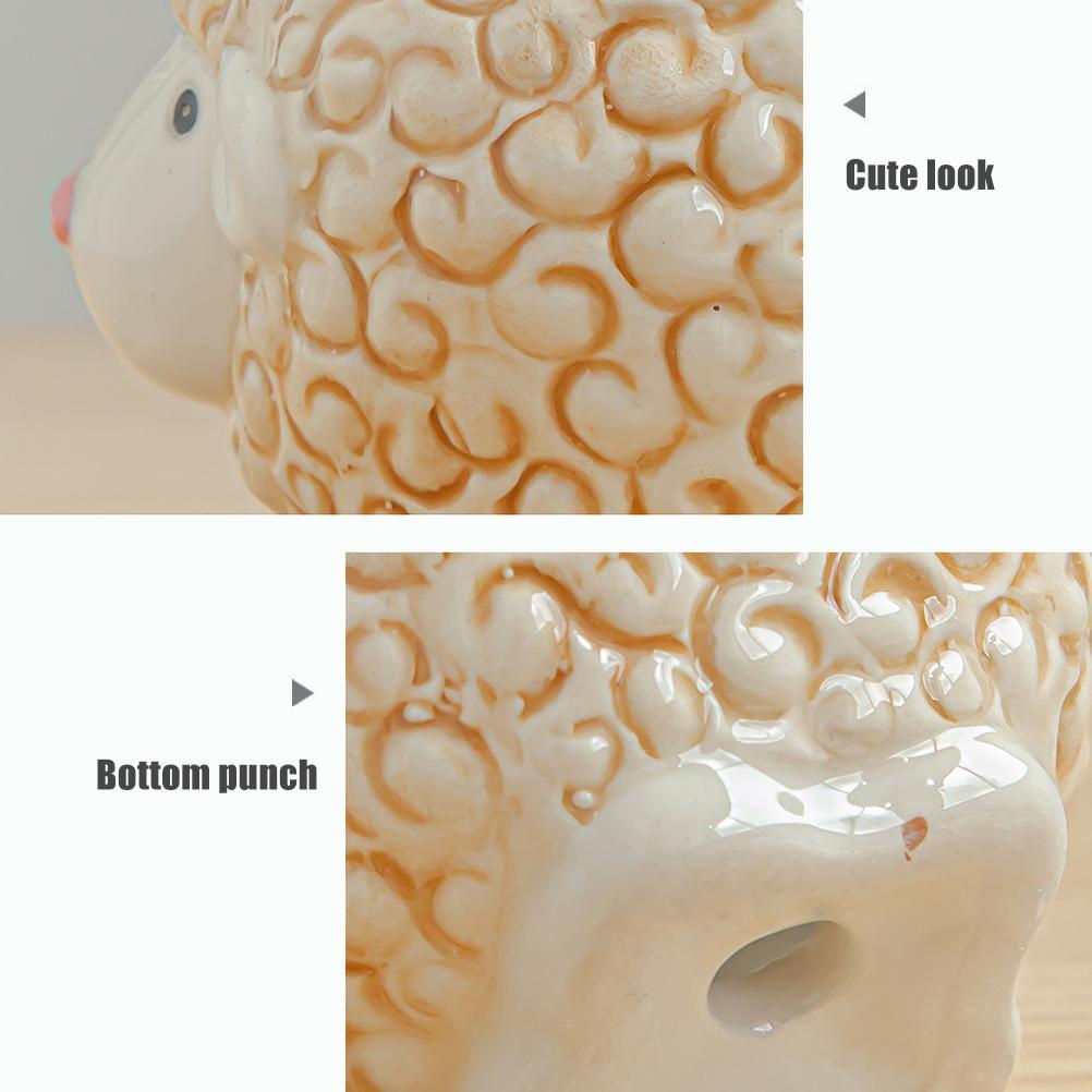 Cute Ceramics Animal Shaped Plant Pots Cartoon Succulent Flower Pots Garden Ornaments