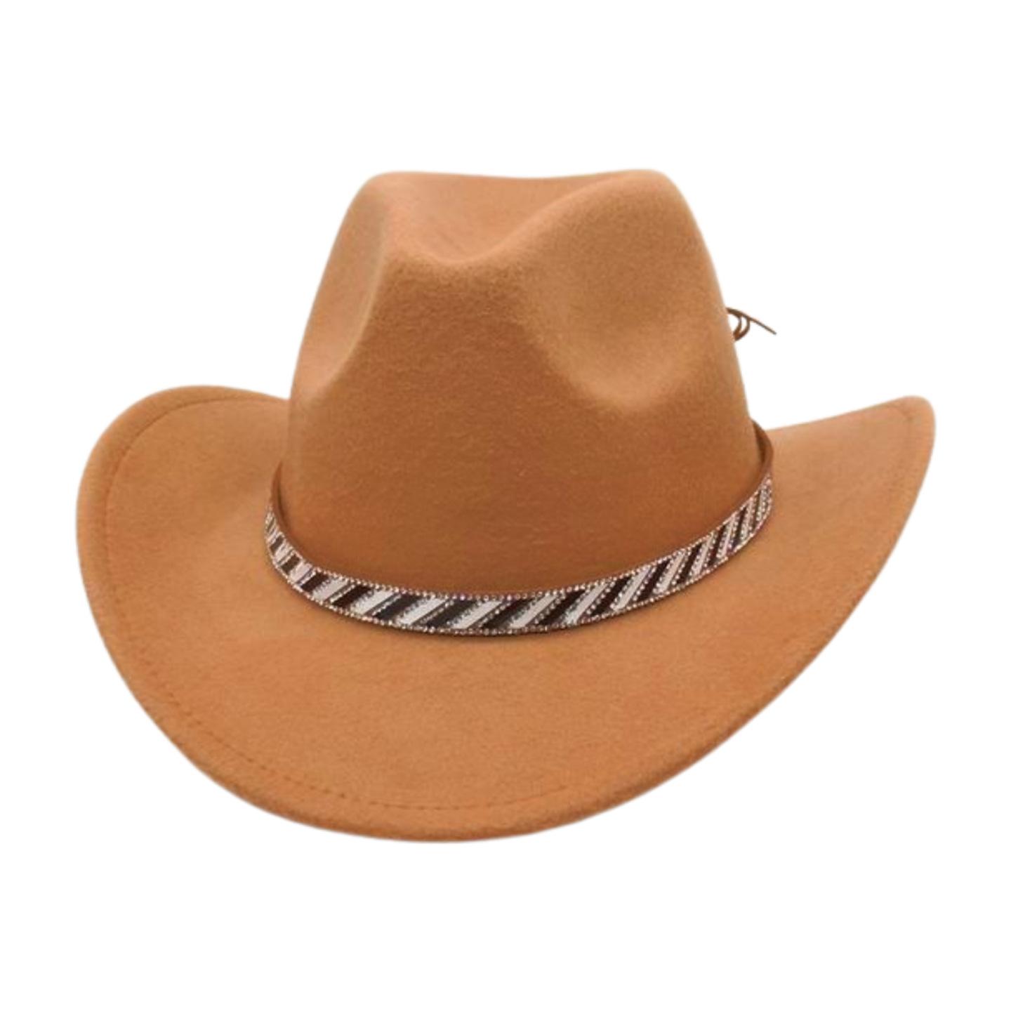 Шерстяной Пояс с Леопардовым Принтом Знаменитый Стиль Ретро Шляпа Ковбоя Тибетская Шляпа Джаз Вестерн Шляпа Ковбоя one size fits all [niu qiao d]