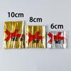 800pcs 6/8/10cm Gold/silver Metallic Twist Ties Wire Sealing Binding Wire For Plastic Lollipop Candy Bags Party Gifts