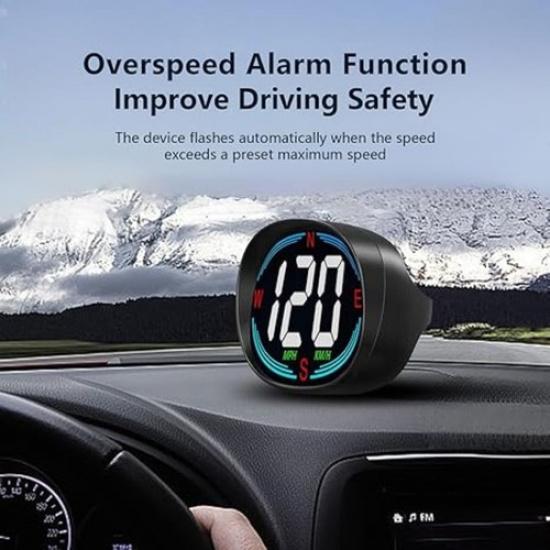 GPS Speedometer Digital Speedometer HUD Universal All Cars Head Up Display H2