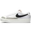 (WMNS) Blazer Low Plataforma 'Branco Preto' Feminino DJ0292-101