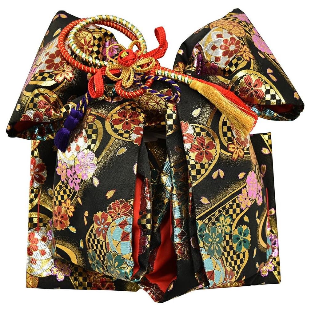 Obi 7 Years Old Tie Obi Fine Pattern Pattern Running Water Cherry Blossom 21 753 Made Obi Obi One Touch Obi Kids 7 Years Old Black Shichi-Go-San