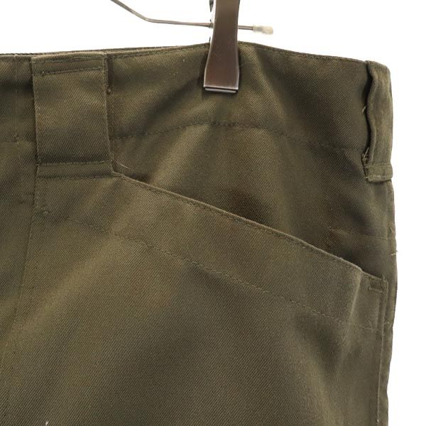 Austrian Army 80s Military Cargo Pants Khaki Button Fly Men's Used