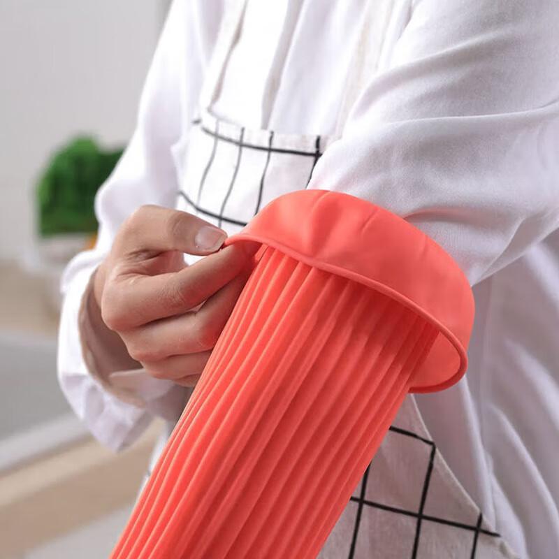 Qiaoyi Thickened Rubber Dishwashing Gloves