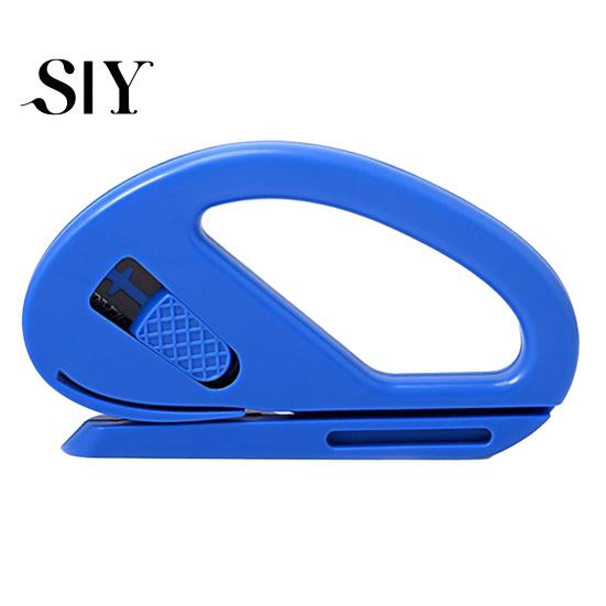 Easy-to-use Paper Trimmer with Hidden Blade 1/2Pcs Safety Cutter Tool Film Wrapping Easy Sliding Packaging Roll Compact Design
