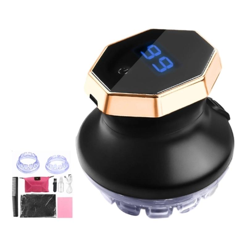 Professional Electric Hair Cutter Stainless Steel Blade Comfort Grip Rust Resistance Home Grooming Tool Easy Cleaning