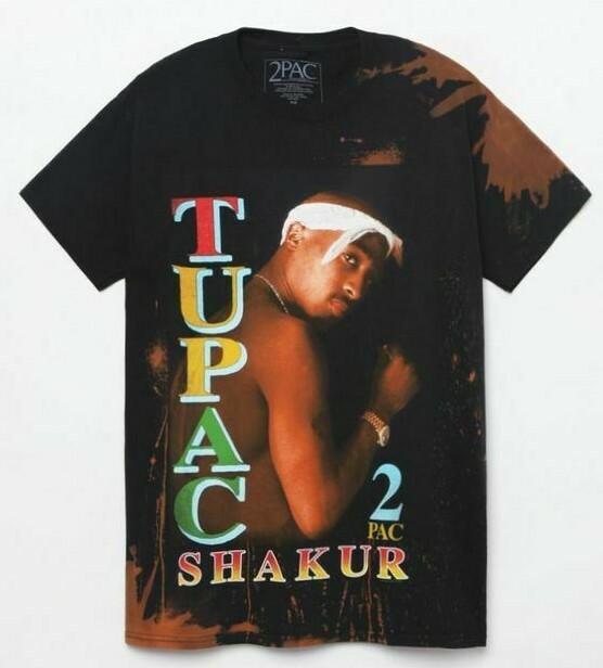TUPAC 2PAC BLEACHED T-Shirt NEW 100% Authentic RARE!!! Unisex T-Shirt XL