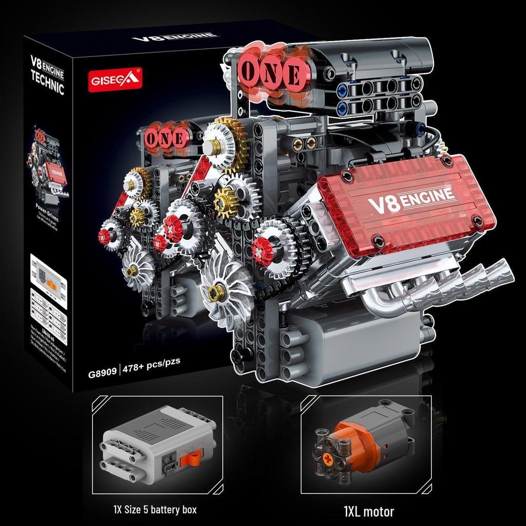 Five-in-One Programmable Wall-E Robot: Assembly Building Blocks, Electric Science Education, Remote Control, Compatible with Lego