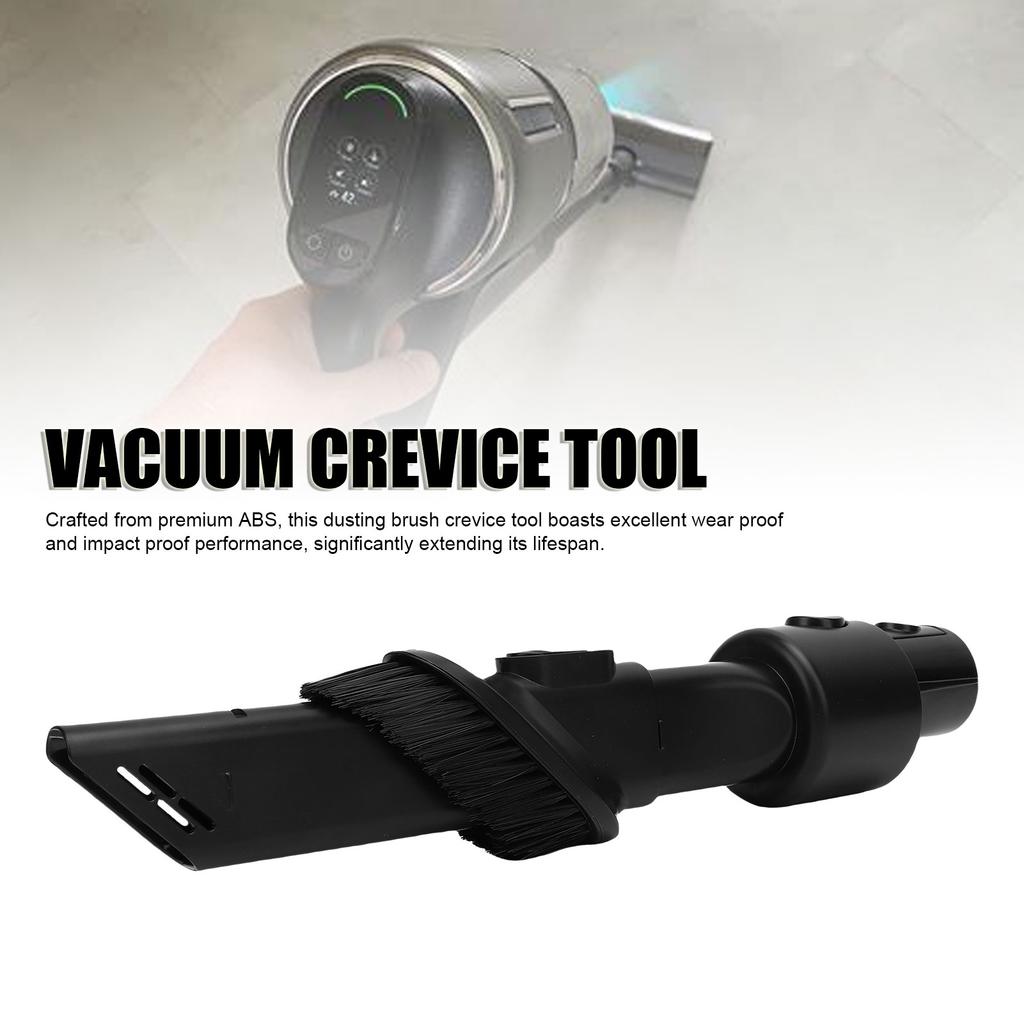 Vacuum Crevice Tool Replacement for Dreame R30 H30 V6 T20 Z30 Vacuum Cleaner Dusting Brush Crevice Tool Attachment