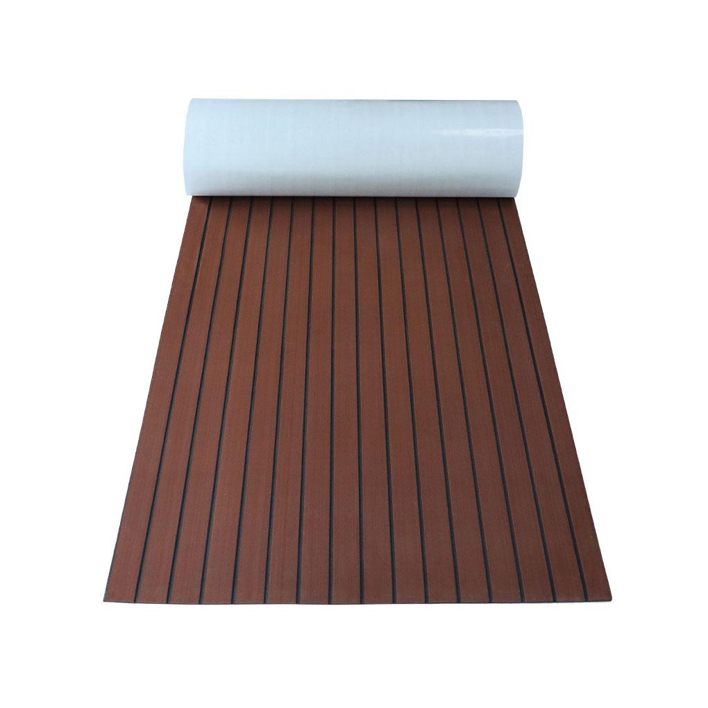 

Темно-коричневый искусственный тиковый морской ковер, деревянный темно-коричневый лодочный морской лист, лодочный лист из вспененного ЭВА 240*45 см