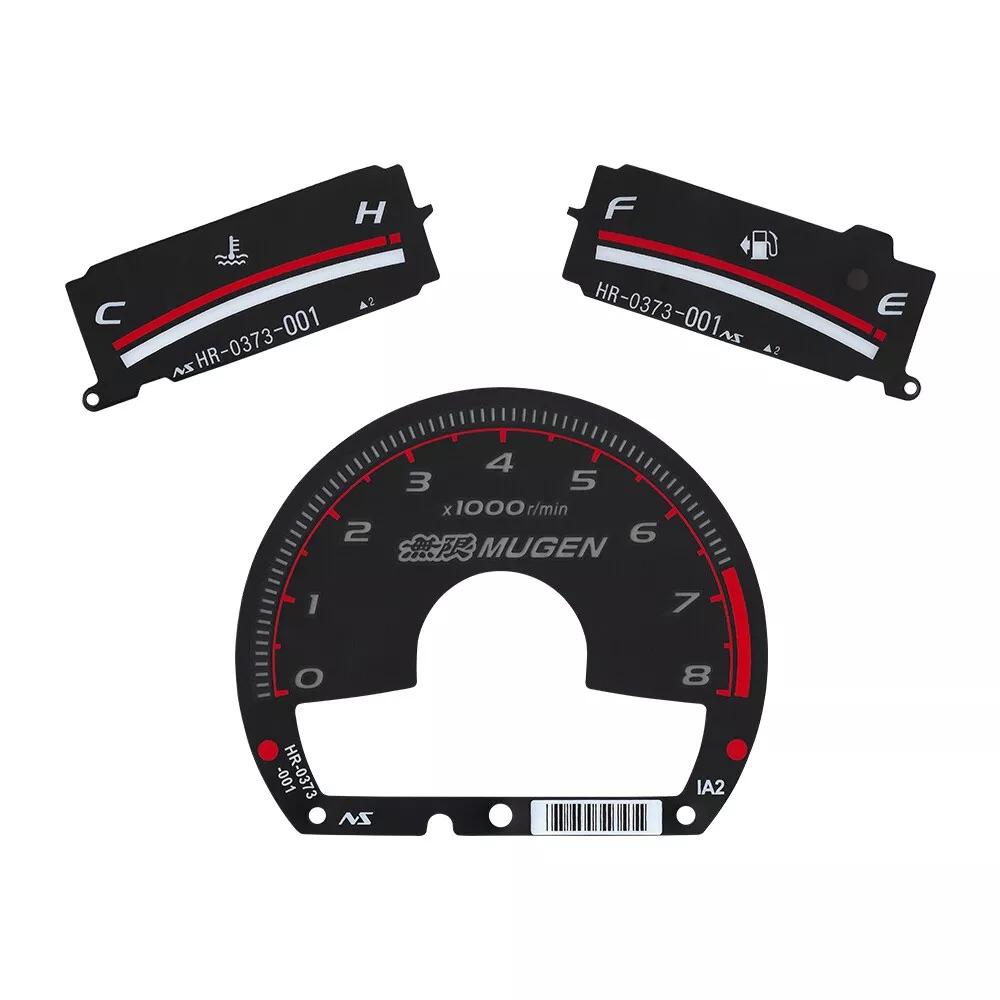 Gauge Face for Honda Civic FA5 FG2 FA1 FD1 MUGEN Style 9000rpm 8000rpm with 20 pcs LED Lamp Beads