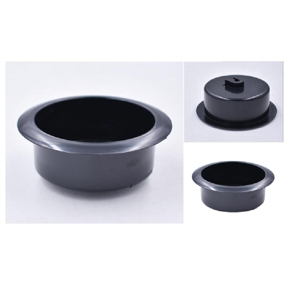 2PCS ABS plastový černý multifunkční držák na poháry do interiéru auta pro Sofa Boat RV Couch Car