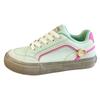 Casual shoes men and women with the same pair of shoes burst mint green boys spring new leather-faced men's shoes