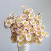 Artificial Flower Bouquet with Flexible Stems Lifelike Silk Faux Blooms for Forest-Themed Home Decor Maintenance-Free Wedding Centerpieces