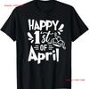 Happy 1st Of April Sayings Fools Joke Humor T Shirt Long Or Short Sleeves Vintage Washed Breathable Streetwear Comfortable