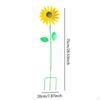Sunflower Garden Stake Wind Sculpture Height 30 inch Multipurpose Yard Windmill Spring Decor for