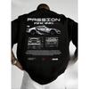2025 New Racing Pattern T-Shirt Men’s Women's Summer Short Sleeve Crew Neck Lightweight Breathable Casual Graphic Tee Sportswear