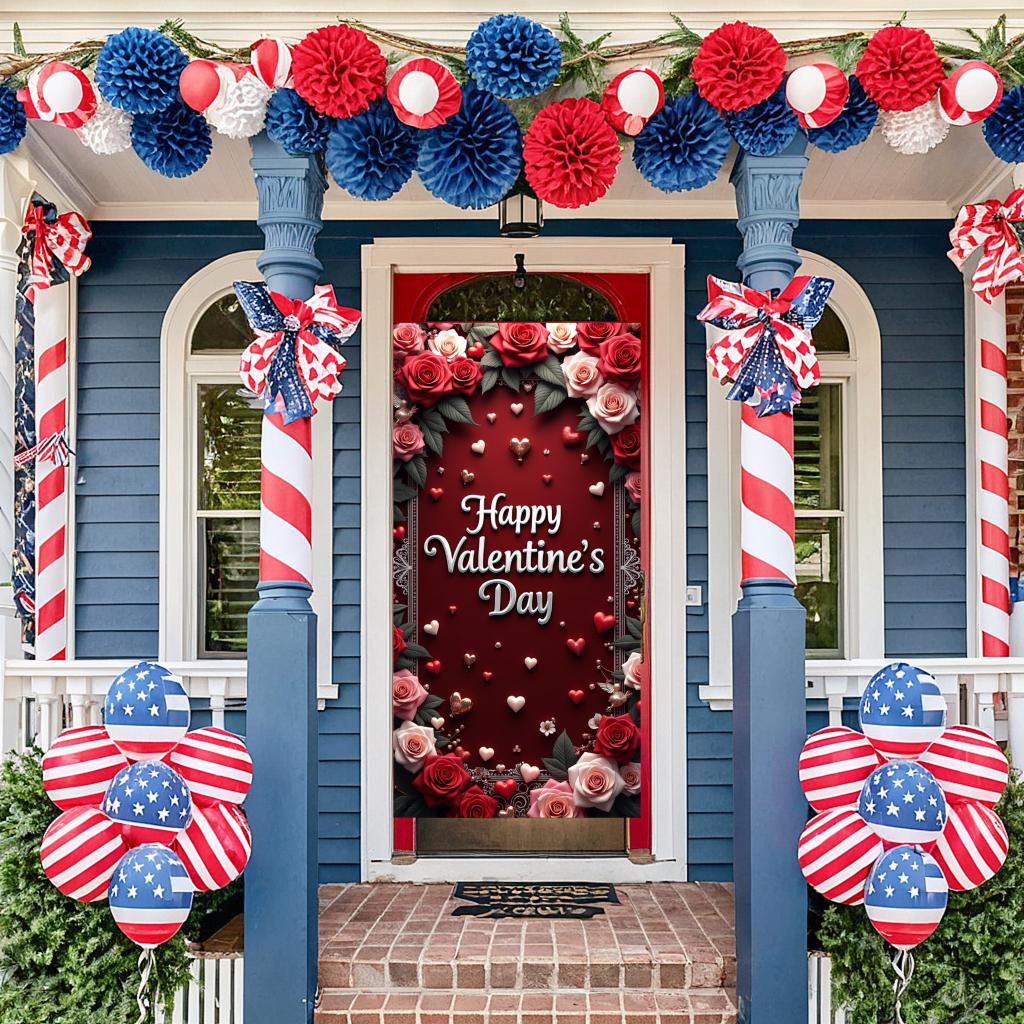 Romantischer Feiertagshintergrund Herdesign Veranstaltungsdekoration für Hochzeiten Fotoshootings Partys