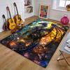 "Stained Glass Dragon Fantasy Art" Patterned carpet, suitable as a non slip play mat for the living room and bedroom sofa