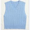 New Sweaters, Women's Knitted Vests, Pullovers, V-neck, Vest Sweaters, Versatile Tops