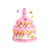 Jucărie tort de ziua de naștere pentru joc de rol cu lumină și muzică Set de joc de rol Kawaii Jucărie pentru educație timpurie Princess Tea Time Jucărie pentru copii