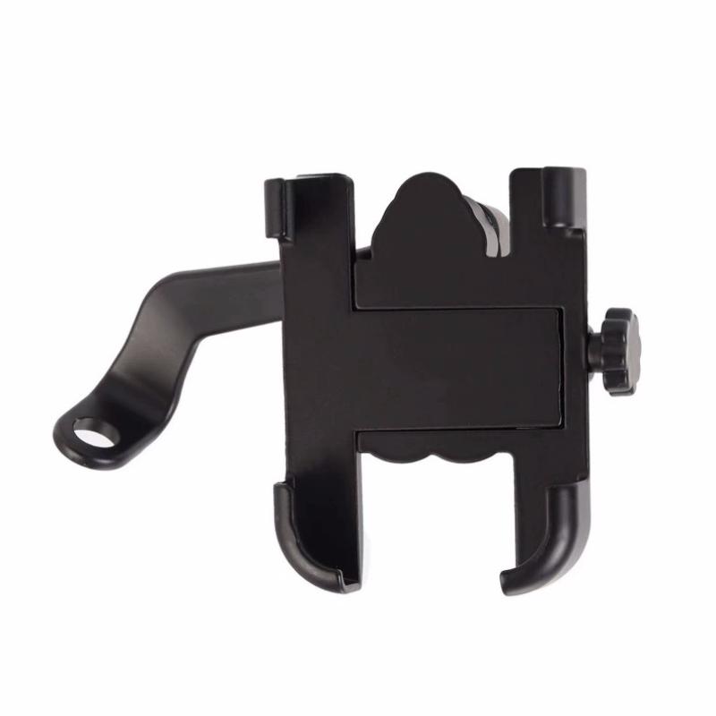 360 Degree Adjustable Motorcycle Bicycle Phone Stand Rearview Mirror Handlebar Mount for Takeaway Safe and Sturdy