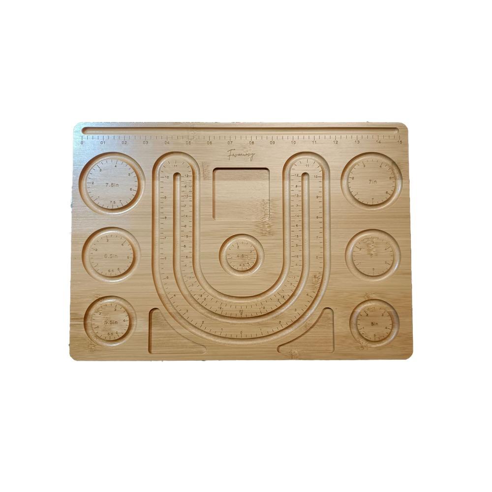 Wooden Beading Mats Trays Fashion Jewelry Making Tray Funny Bracelet Beading Boards Home