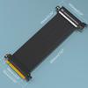 PCIEX16 Graphics Card Extension Cable PCIExpress Shielded Extender Full Speed PCIE 4.0 X16 Extension Cable