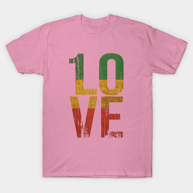 T Shirt Women 1 Love Reggae Music Love Harajuku Print Kawaii Tshirt Summer Short Sleeve Female T-Shirt Top Tee