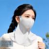 Neck Anti UV Sunscreen Mask Summer Face Cover Elastic Ice Silk Mask  Sports