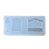 Moule de Fabrication Multifonctionnel en Forme de Lit Convient pour Lampes et Accessoires de Chambre à Coucher Sécurité Alimentaire Texture Silicone Flexible